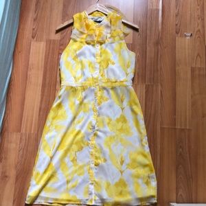 Banana republic adorable yellow dress